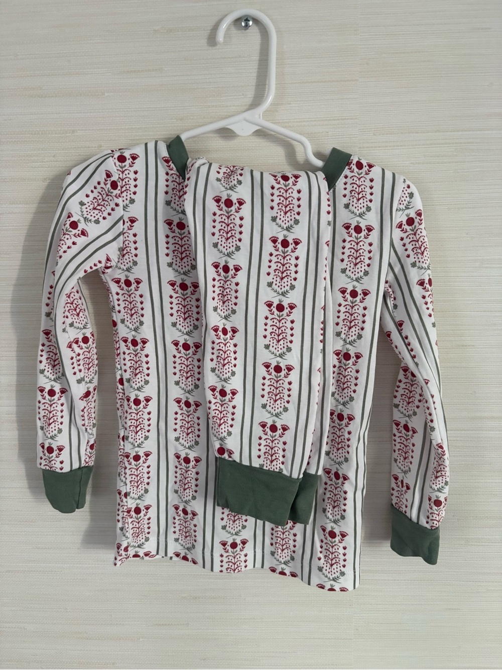 LAKE Kids Floral Stripe Pajama Set - 3T